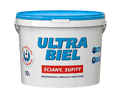 ULTRA BIEL Sniego baltumo akrilinė emulsija