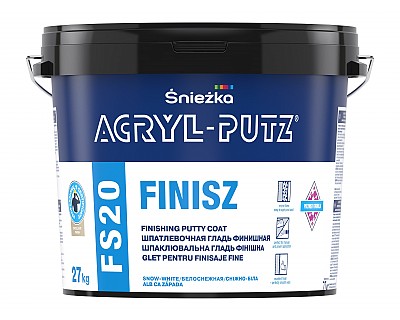 ACRYL-PUTZ® FS 20 FINISZ Išlyginamasis apdailos glaistas